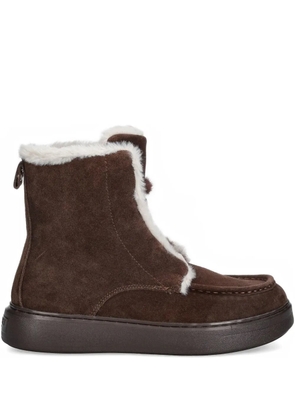 TWINSET zip-fastening ankle boots - Brown