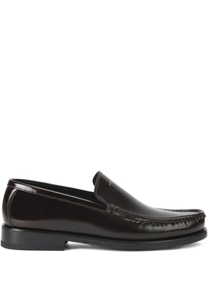 Kurt Geiger London Denman logo-print loafers - Red