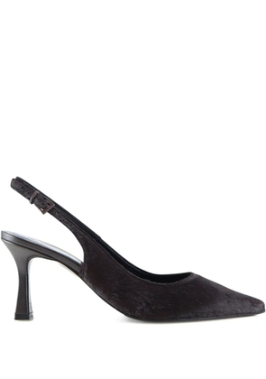Notabene 70mm Emilia Low pointed pumps - Black