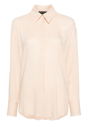 Fabiana Filippi buttoned crepe shirt - Orange