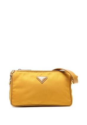 Prada Pre-Owned 2000-2013 Tessuto shoulder bag - Yellow