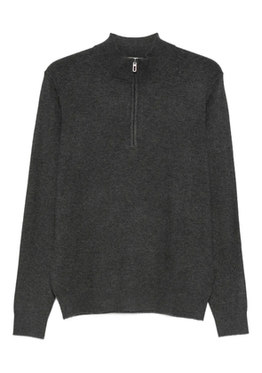 DIKTAT half-zip sweater - Grey
