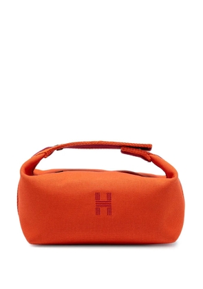 Hermès Pre-Owned 2020-2025 Large Canvas Bride A Brac Case vanity bag - Red