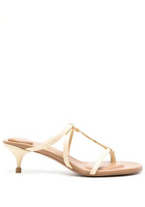 Jacquemus 40mm Les Sandales Pralu sandals - Neutrals