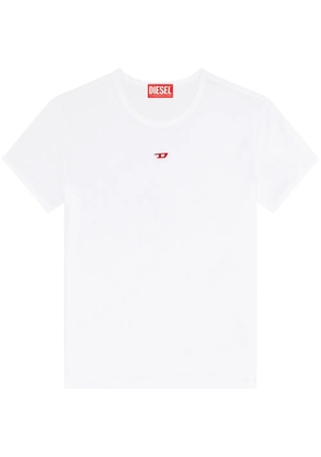 Diesel T-Uncutie-Long-D cotton T-shirt - White