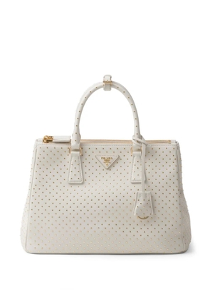 Prada large Galleria tote bag - White