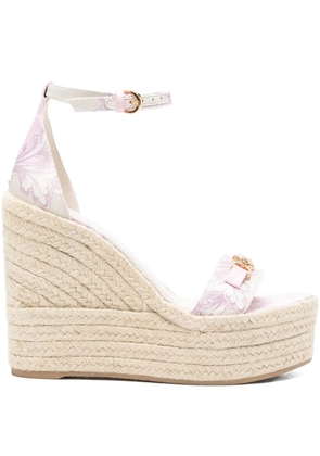 Versace Pre-Owned 125mm Barocco Medusa '95 espadrilles - Pink