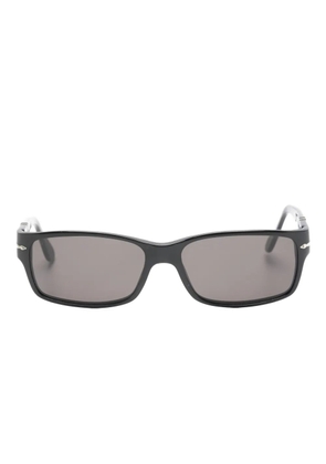 Persol Pre-Owned rectangle-frame sunglasses - Black