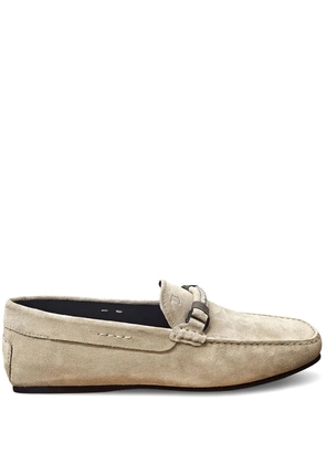Tod's braided-detail loafers - Neutrals