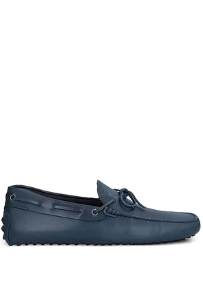 Tod's Gommino tie-detail boat shoes - Blue