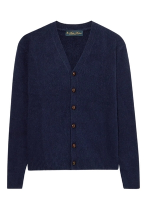 Brooks Brothers Shetland-wool long-sleeve cardigan - Blue