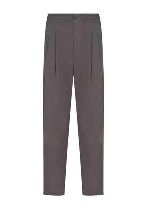 Giorgio Armani elasticated tailored trousers - Grey