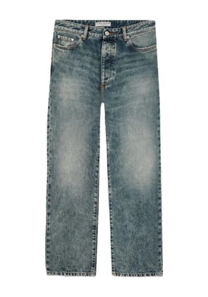 ICON DENIM buttoned straight-leg jeans - Blue