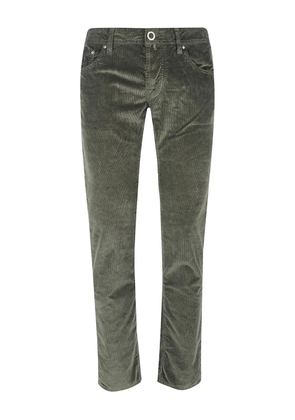 Jacob Cohën five-pocket corduroy trousers - Green