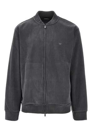 Ea7 Emporio Armani zip-up sweatshirt - Grey