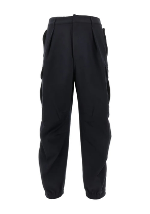 Emporio Armani multi-pockets cargo trousers - Blue