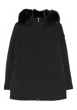 Colmar logo-patch padded jacket - Black