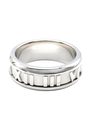 Tiffany & Co. Pre-Owned 10s 18K white gold Atlas ring - Silver