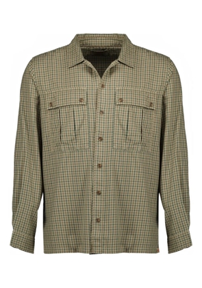 Japan Rags Iku check-pattern shirt - Green