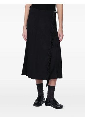 Durazzi Milano adjustable-straps midi skirt - Black