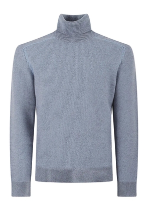 Zegna roll-neck sweater - Blue