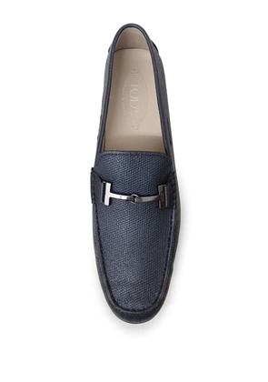 Tod's T-buckle loafers - Black
