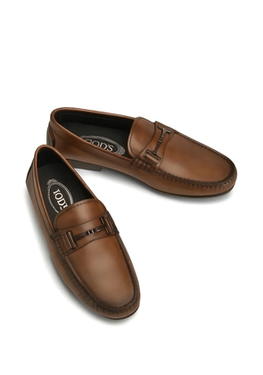 Tod's City Gommino loafers - Brown