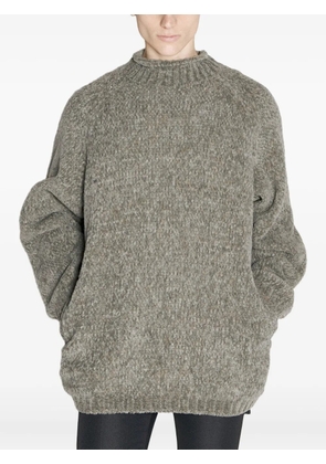 Undercover mock-neck wool sweater - Grey