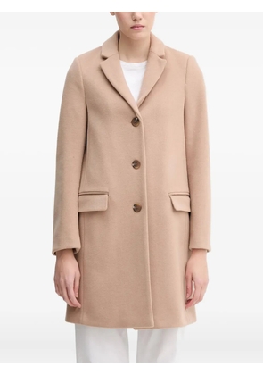 Benetton button-fastening coat - Neutrals