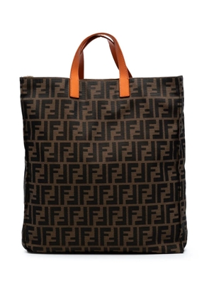 Fendi Pre-Owned 2010-2025 Zucca Canvas Shopping tote bag - Brown