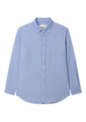 Man On The Boon. cotton shirt - Blue