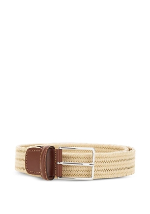 ATHISON woven pin-buckle belt - Neutrals