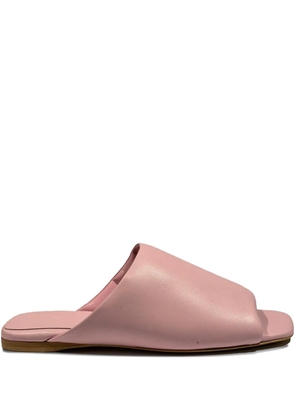 La-Rose Sabot nappa sandals - Pink