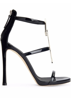 Giuseppe Zanotti Harmony G crystal sandals - Black