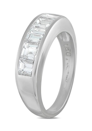 LB Exclusive platinum diamond ring - Silver
