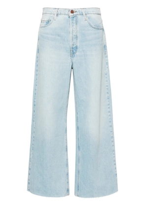 FRAME Le Low Babby low-rise wide-leg jeans - Blue