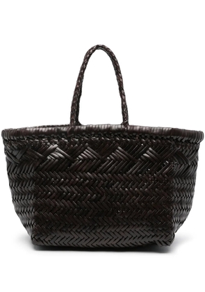 DRAGON DIFFUSION small Triple Jump tote bag - Brown