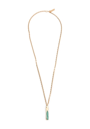 Lanvin geometric-pendant necklace - Gold