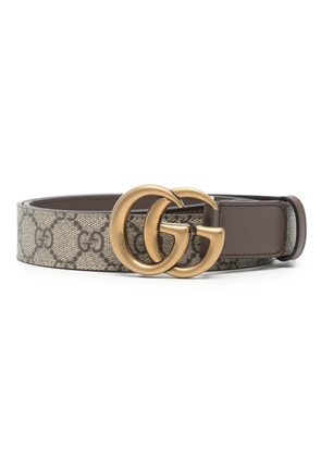 Gucci GG Marmont leather belt - Brown