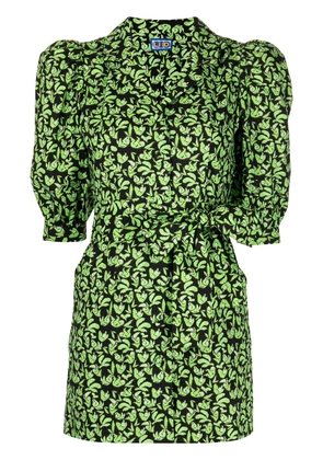 Lhd Casitas sloth-print dress - Green