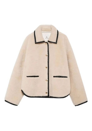 ANINE BING fleece texture - Neutrals