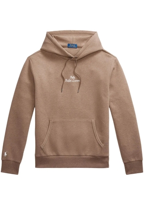 Polo Ralph Lauren logo hoodie - Brown