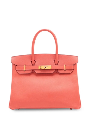 Hermès Pre-Owned 2017 Epsom Birkin Retourne 30 handbag - Red