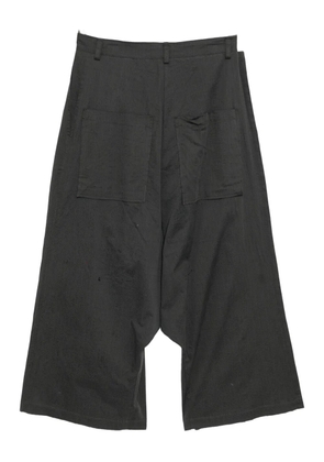 Rundholz drop crotch trousers - Grey