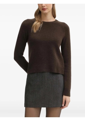FROM FUTURE raglan-sleeves cashmere pullover - Brown