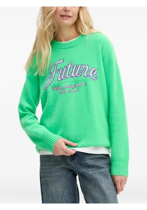 FROM FUTURE round-neck sweater - Green