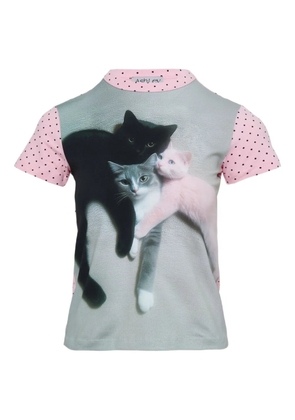 Ashley Williams polka-dot printed T-shirt - Pink