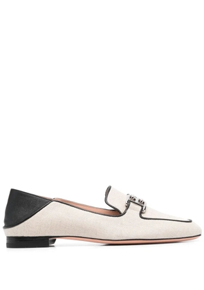 Bally Ellah leather flat shoes - Neutrals