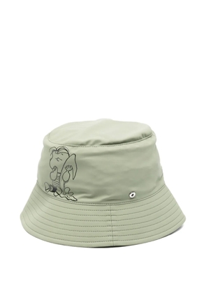 Coccinelle x Peanuts graphic print bucket hat - Green
