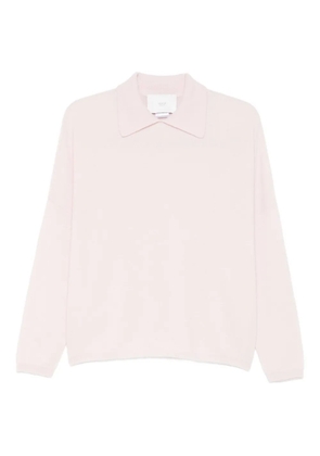 Vanisè polo-collar sweater - Pink